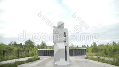 第二次世界<strong>大战</strong>期间俄罗斯村庄的祖国捍卫者纪念碑